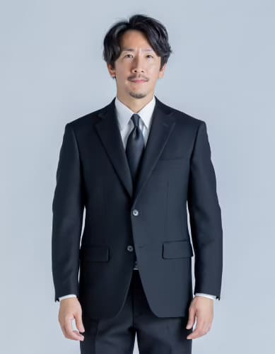 今すぐ喪服のメンズ喪服の着用イメージ